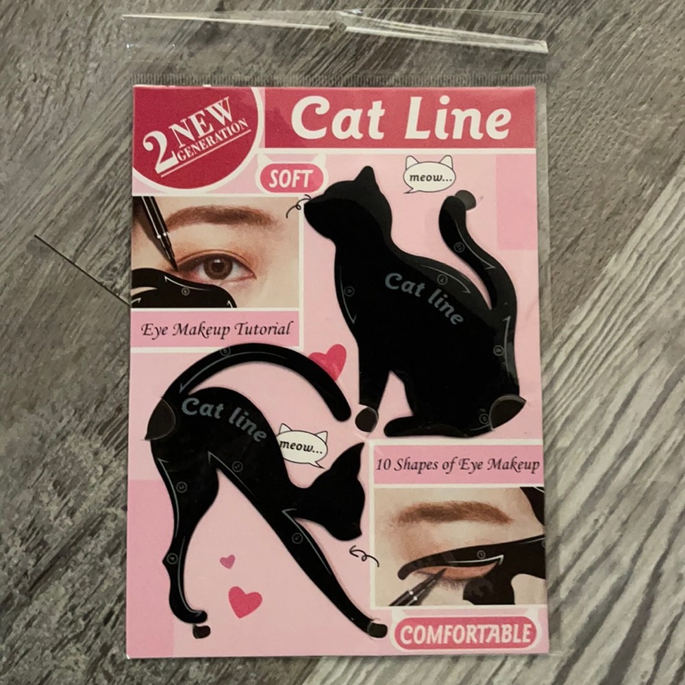 Catline eyeliner stencils